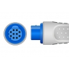 Kabel główny EKG Datex Ohmeda, na 5 odprowadzeń DX, wtyk 10 pin